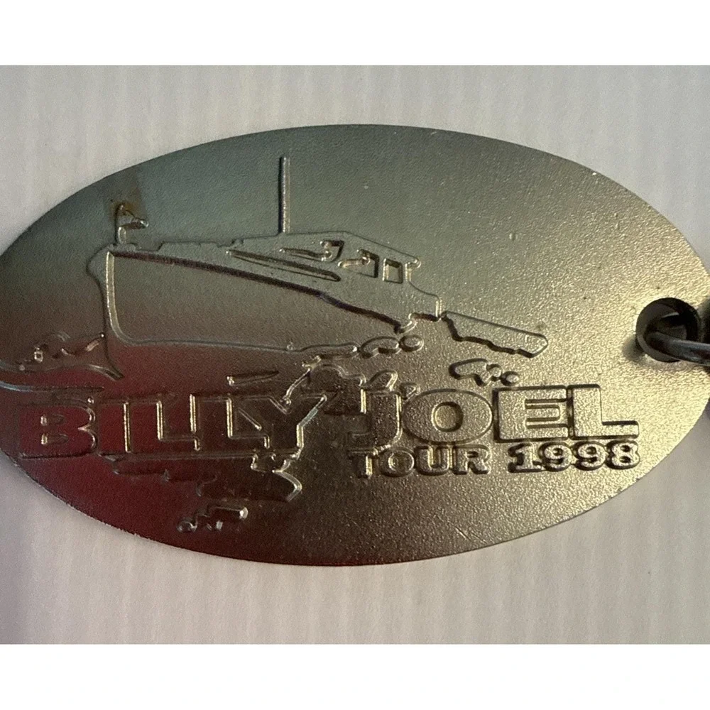 Billy Joel Tour 1998 Key Chain Rare Find 